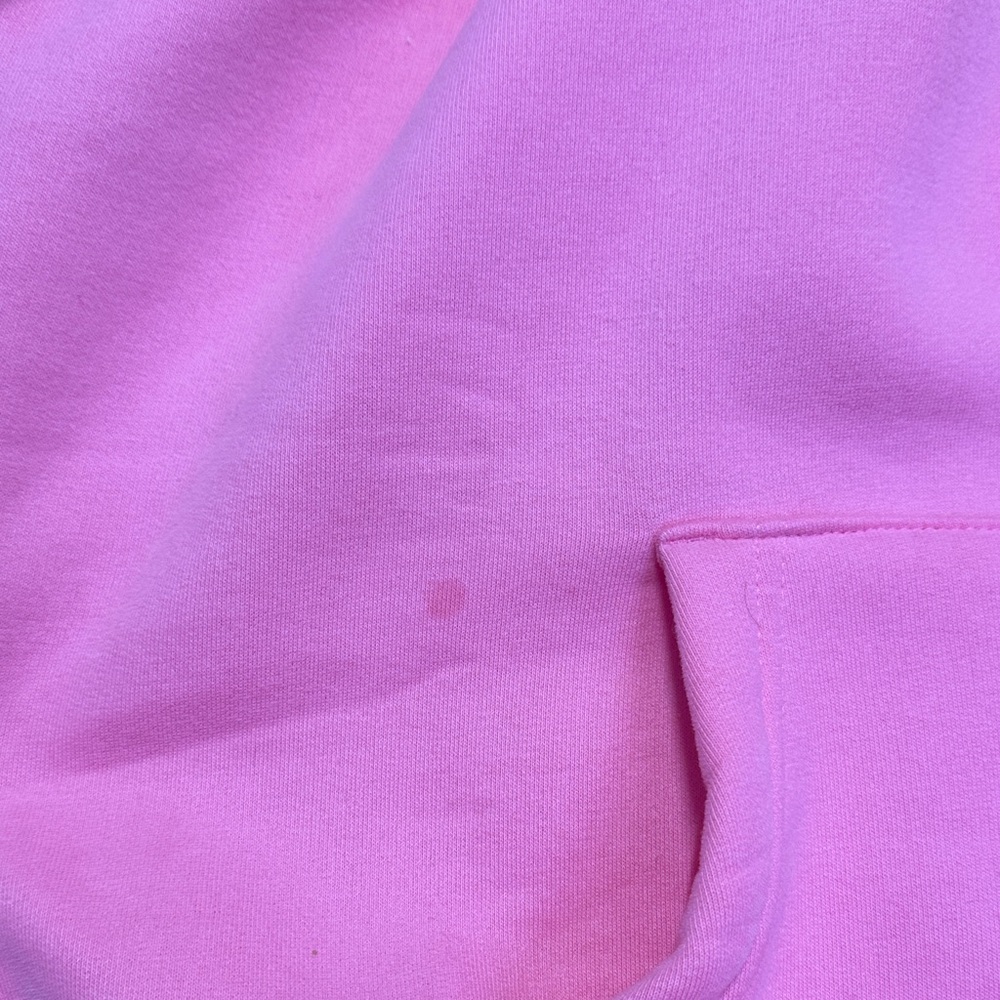 Pink Hoodie with Palm Tree Design - Picture 3 of 3